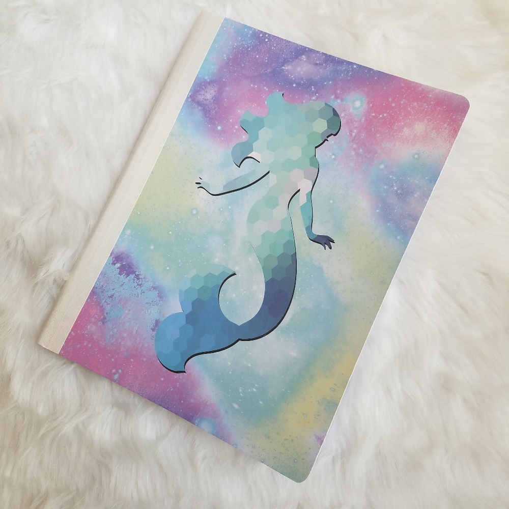 Mystical Mermaid Composition Book Wide Ruled - Picture 12 of 12